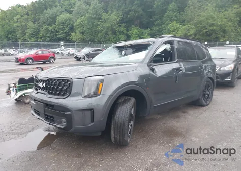 2024 Kia Telluride Sx X-Line из США, поврежденный, VIN 5XYP5DGC5RG505157